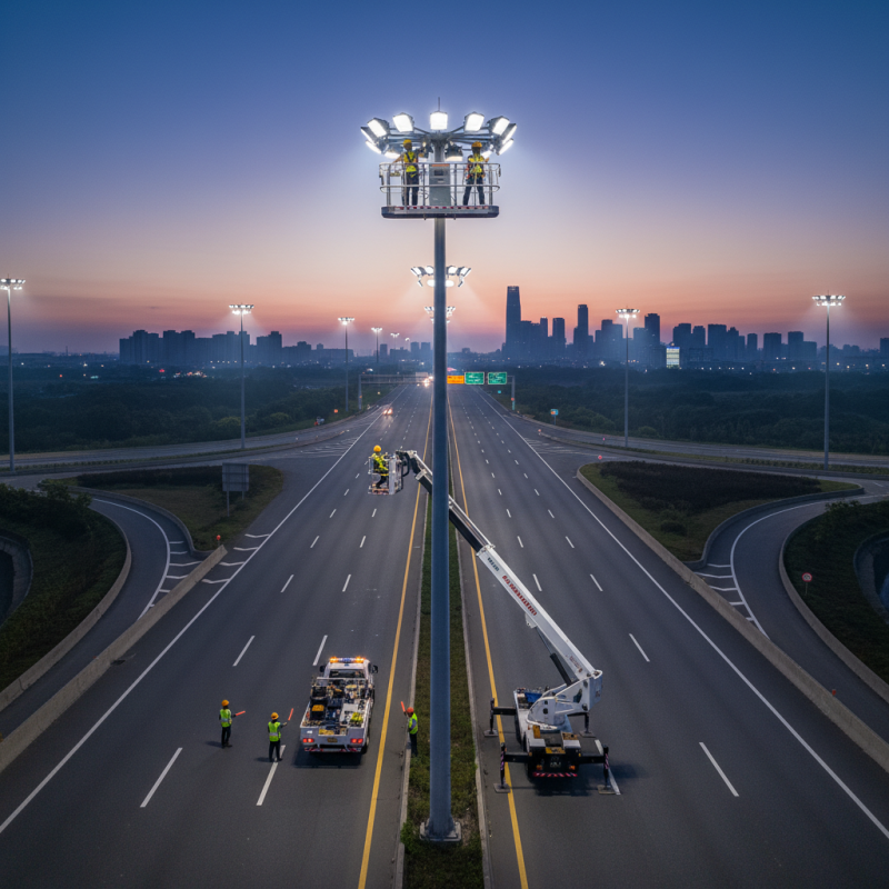How to Ensure Maintenance for 30 Meter High Mast Lighting?