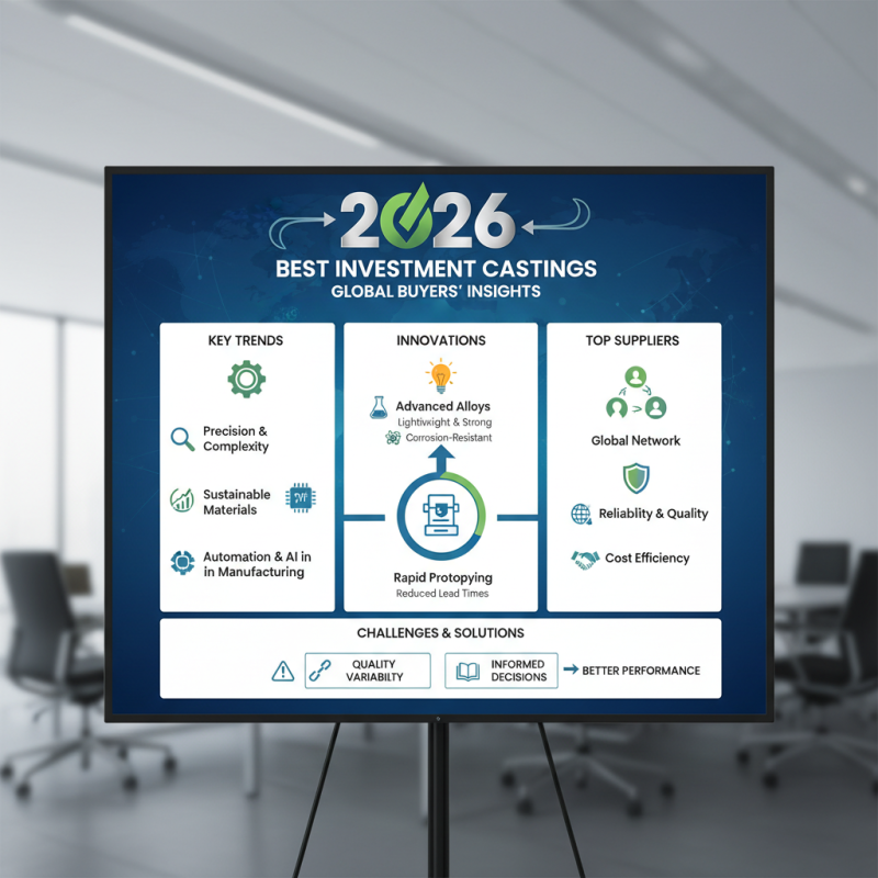 2026 Best Investment Castings for Global Buyers Insights?
