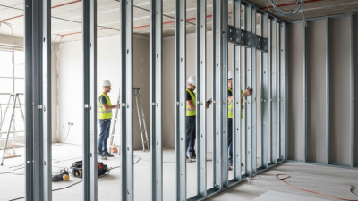 How to Use 150mm Metal Stud for Building Frameworks and Drywalls?