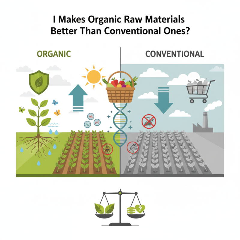 What Makes Organic Raw Materials Better Than Conventional Ones?