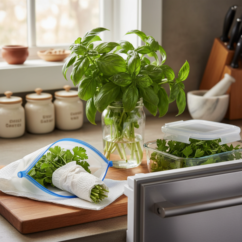 How to Store Fresh Herbs in Your Kitchen for Best Flavor?