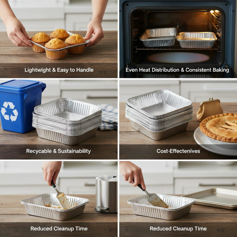 Top 5 Benefits of Using Aluminum Foil Bakery Pans for Baking?