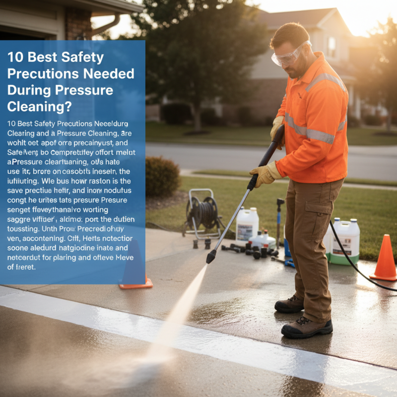 10 Best Safety Precautions Needed During Pressure Cleaning?