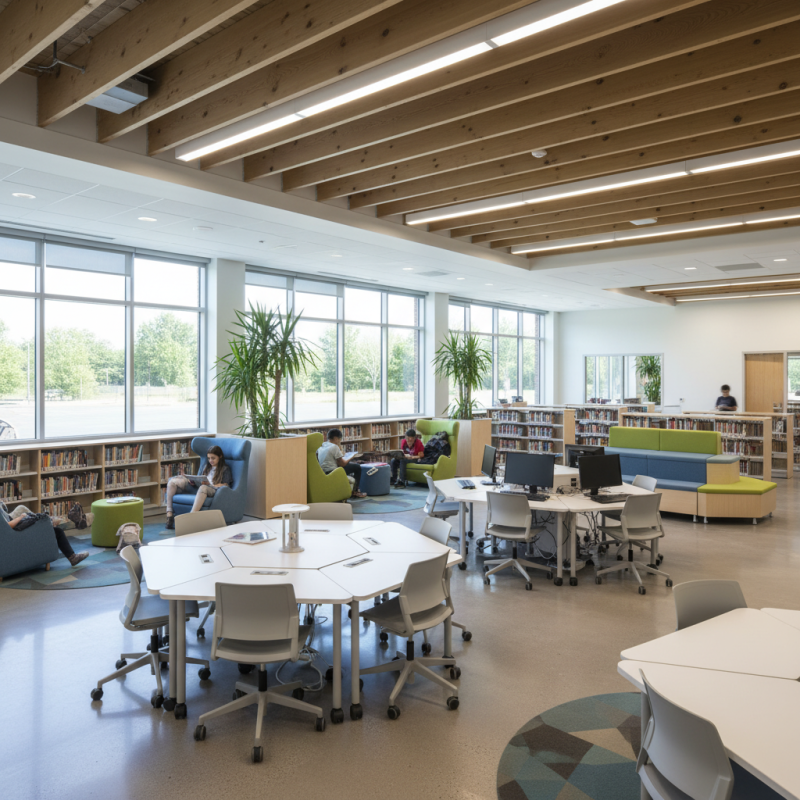 How to Design a Modern School Library Layout for Maximum Efficiency?