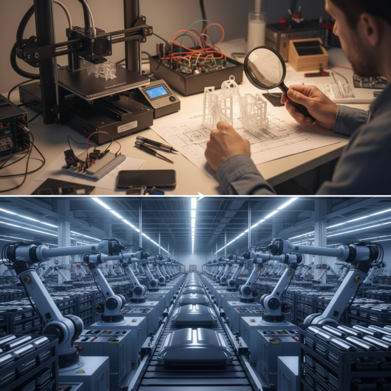 Top 10 Differences Between Prototyping and Mass Production?