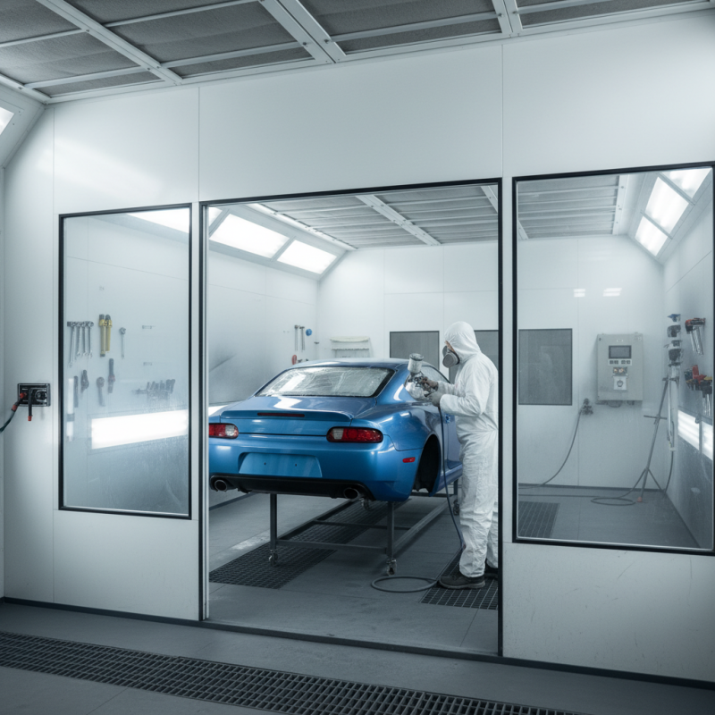 What is an Auto Body Paint Booth and How Does it Work?
