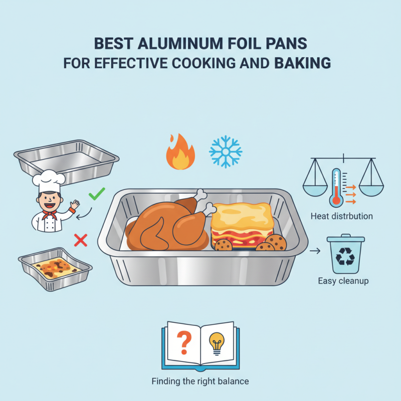 Best Aluminum Foil Pans for Effective Cooking and Baking?