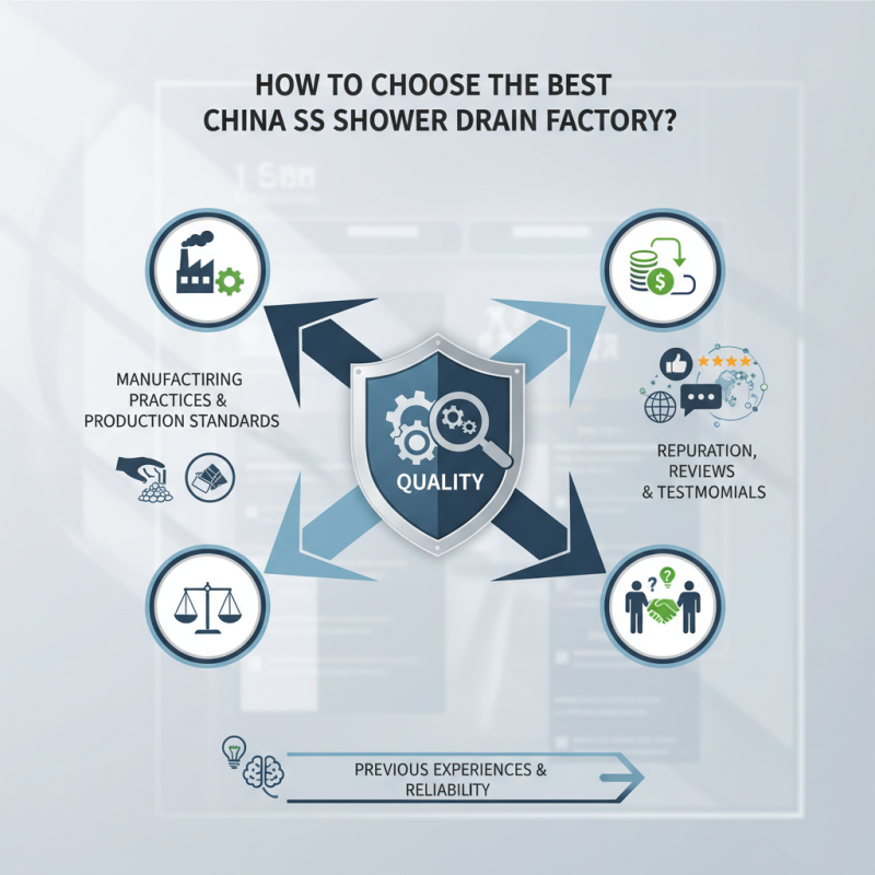 How to Choose the Best China Ss Shower Drain Factory?