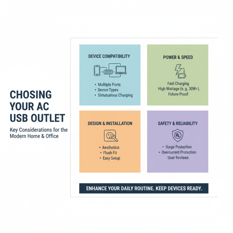How to Choose the Best AC USB Outlet for Your Needs?