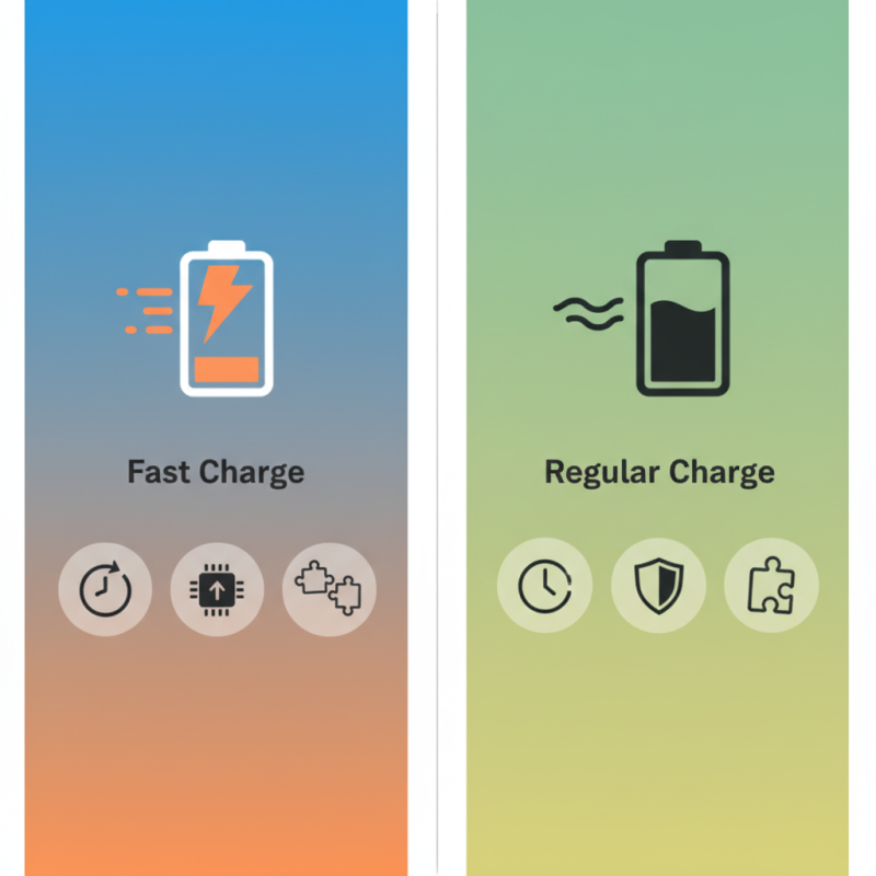 Top 10 Differences Between Fast Charge and Regular Chargers