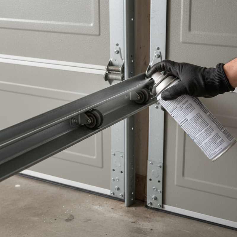 How to Properly Lubricate Overhead Door Tracks for Best Performance?