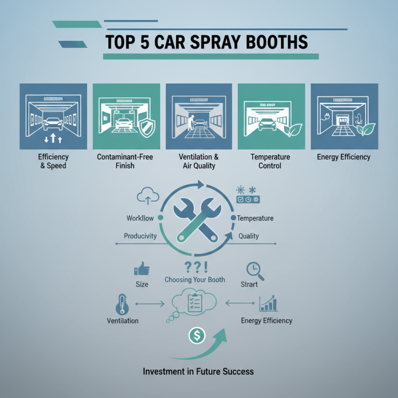 Top 5 Car Spray Booths to Boost Your Business Efficiency?