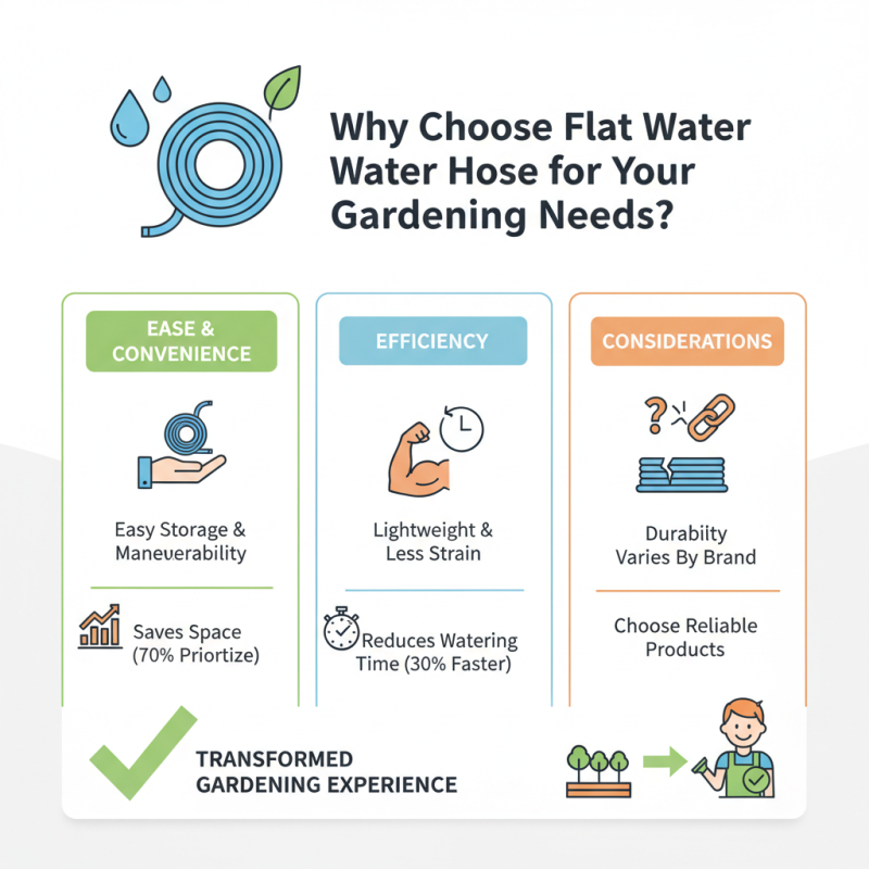 Why Choose Flat Water Hose for Your Gardening Needs?