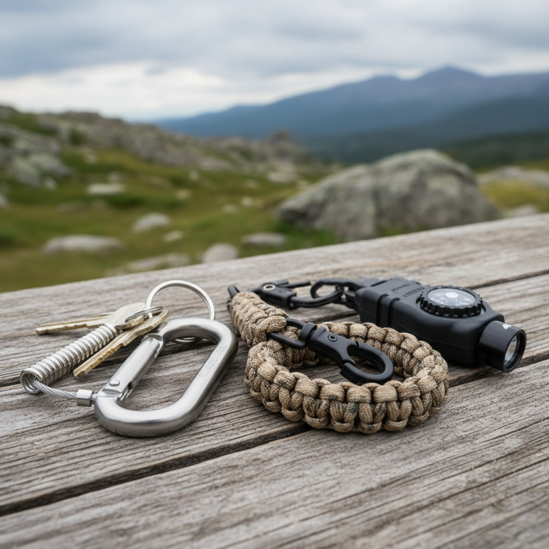 How to Choose Durable Materials for Outdoor Keychains?