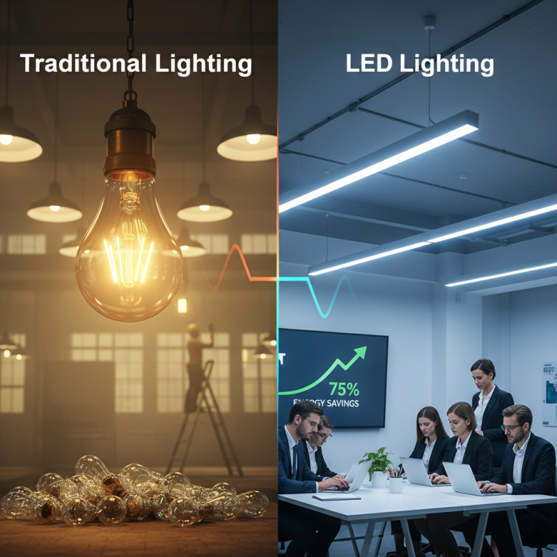 LED Lighting Vs Traditional Lighting Which Is Better for Businesses?