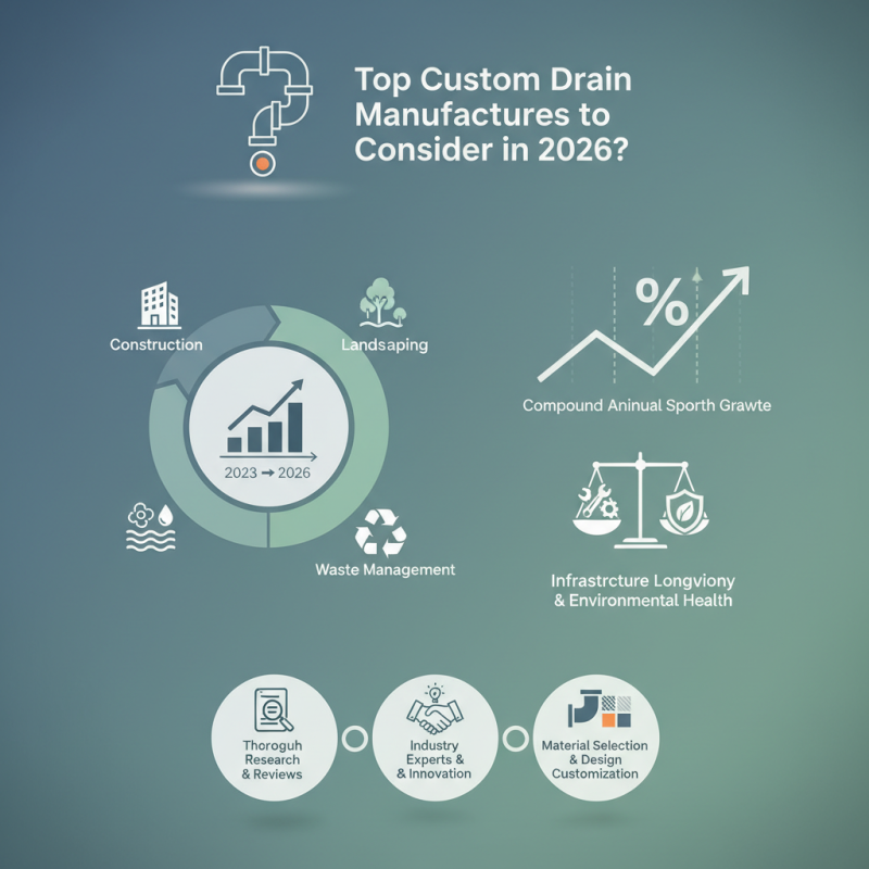 Top Custom Drain Manufacturers to Consider in 2026?
