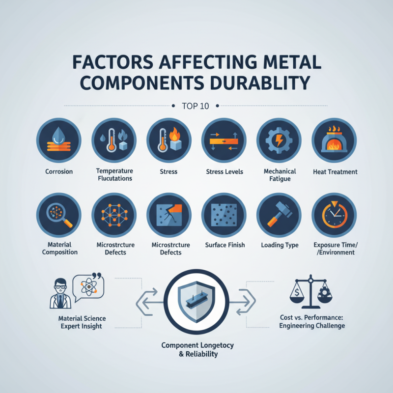 Top 10 Factors Affecting Metal Components Durability?