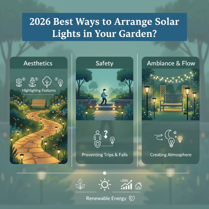 2026 Best Ways to Arrange Solar Lights in Your Garden?