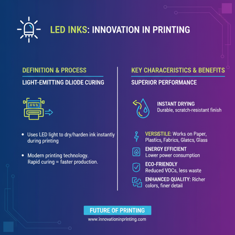 Top 10 Benefits of Using Led Inks for Your Business Needs?