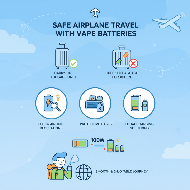 How to Travel with Vape Batteries on an Airplane Safely