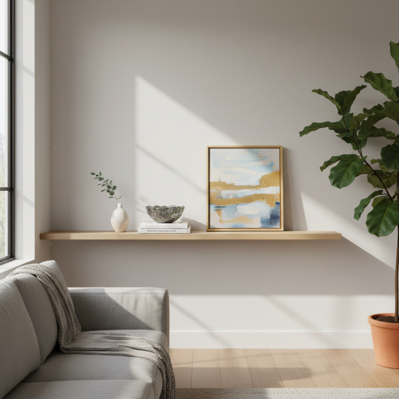 Where to Position a Display Shelf for Maximum Visual Impact?