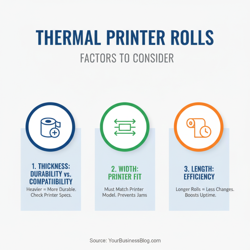 Best Thermal Printer Rolls for Your Business Needs?