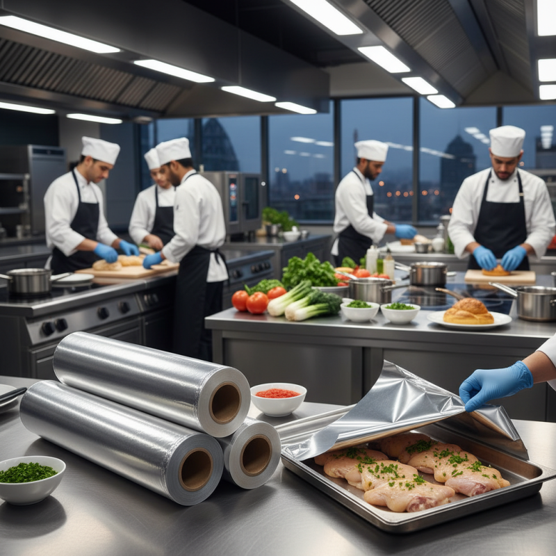 Top 10 Benefits of Using Foil Kitchen Rolls for Your Business?