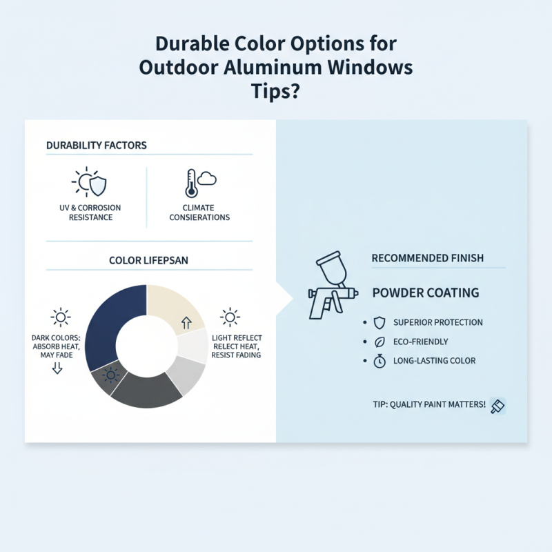 Durable Color Options for Outdoor Aluminum Windows Tips?