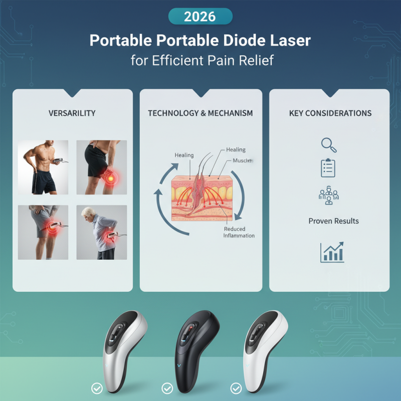 2026 Best Portable Diode Laser for Efficient Pain Relief?