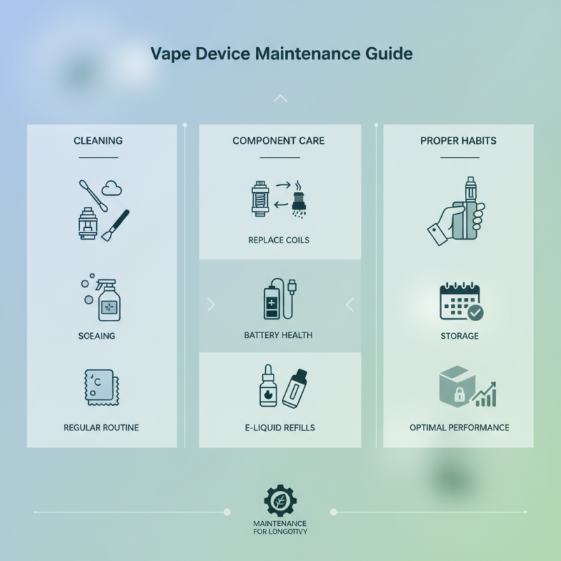 How to Maintain Your Vape Device for Optimal Performance?