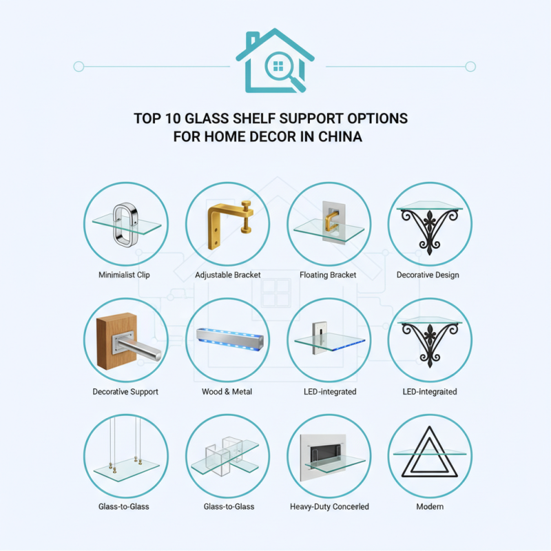 Top 10 Glass Shelf Support Options in China for Home Decor?