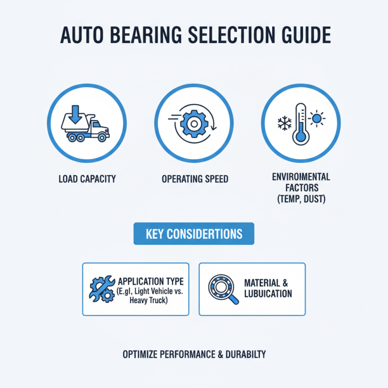 10 Essential Tips for Choosing the Right Auto Bearing