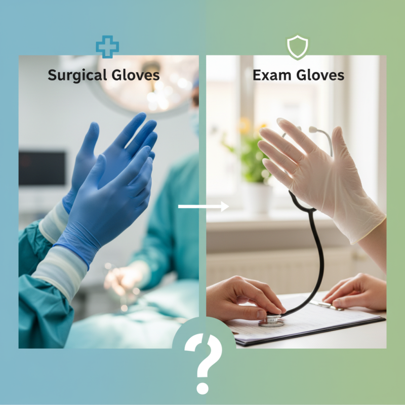 Why You Should Know the Difference Between Surgical and Exam Gloves?