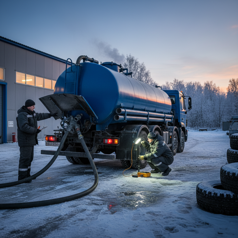 How to Effectively Winterize Your Water Tank Truck?