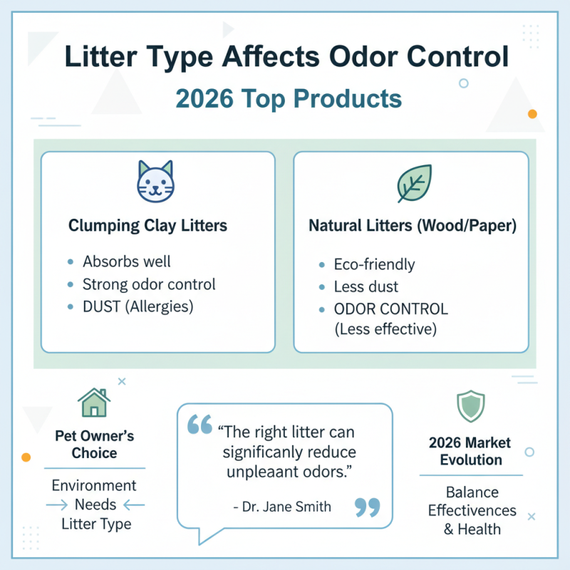 How Litter Type Affects Odor Control in 2026 Top Products?