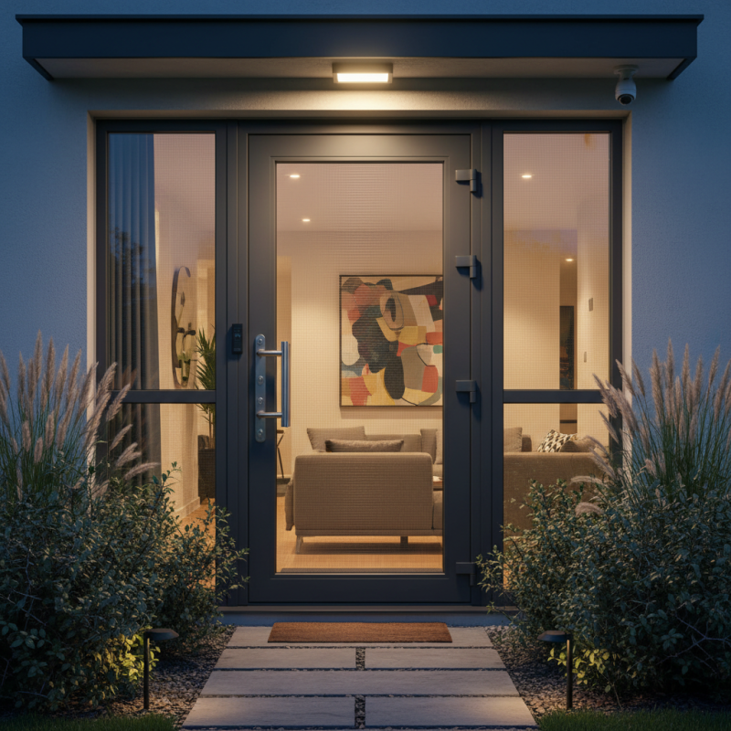 How to Ensure Glass Front Doors Are Safe from Intruders?