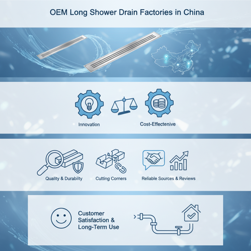 Top OEM Long Shower Drain Factories in China You Should Know?