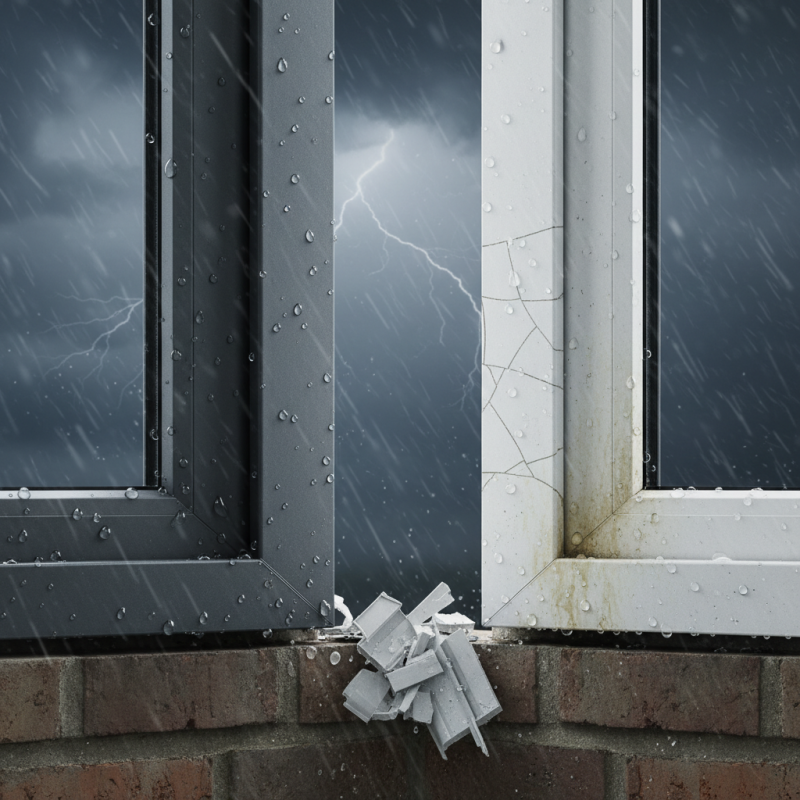 Why Are Aluminum Windows More Durable Than uPVC?