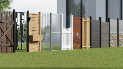 Top 10 Fence Panels for Better Security and Style?