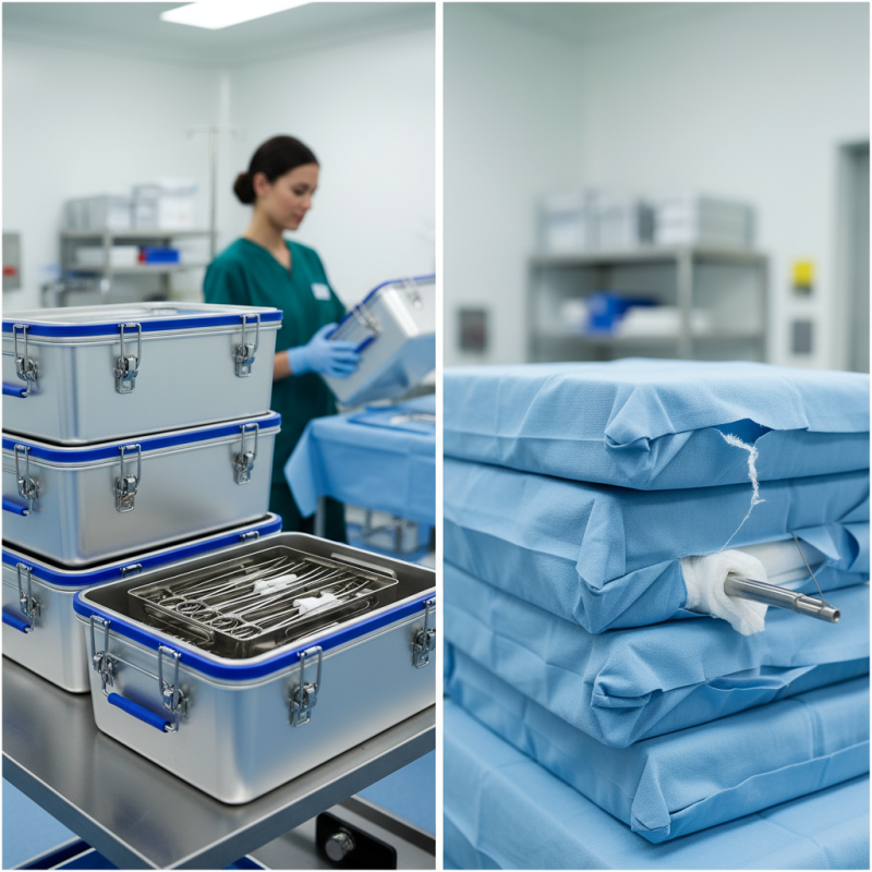 Why Choose Rigid Containers Over Sterilization Wraps for Safety?