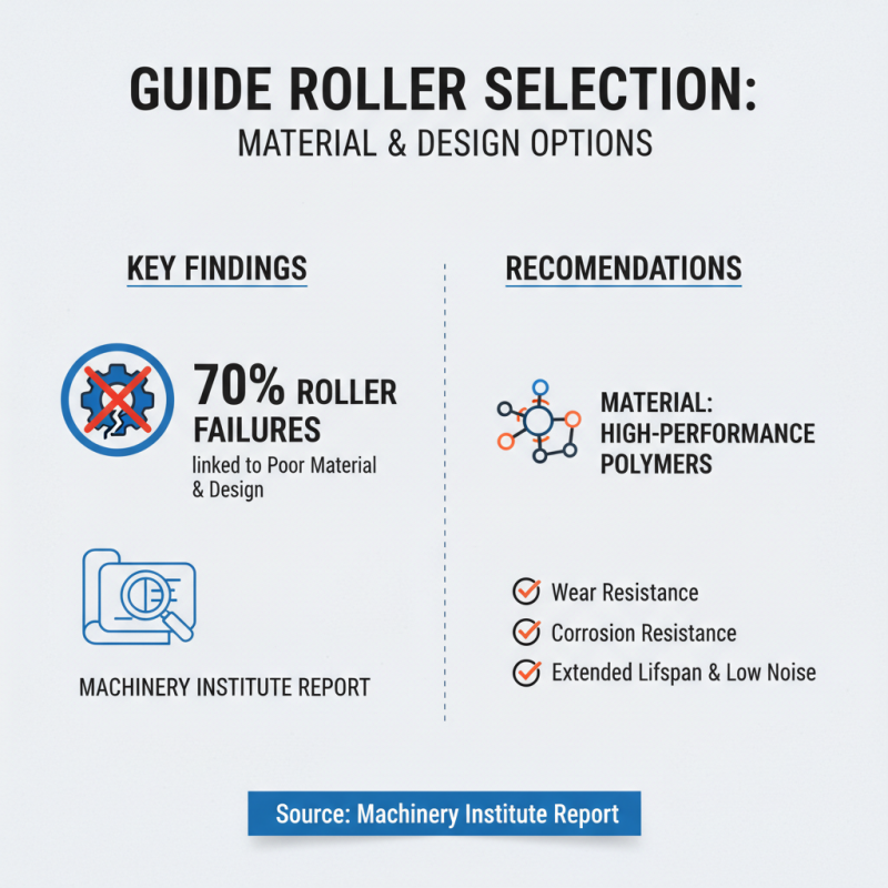 Best Guide Roller Types for 2026 Which One Suits Your Needs?