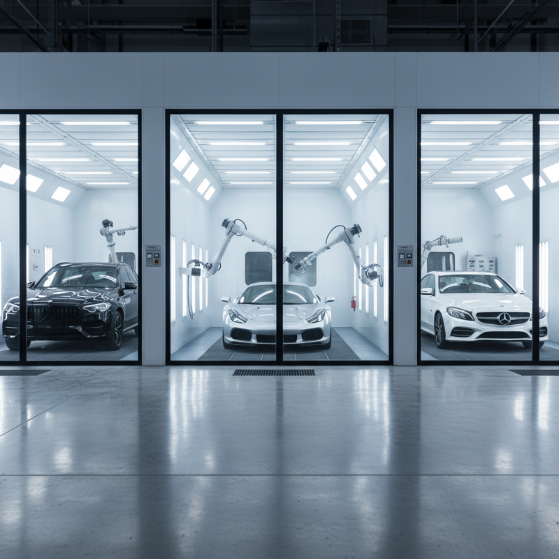 Top 5 Automotive Paint Booth Manufacturers to Consider?