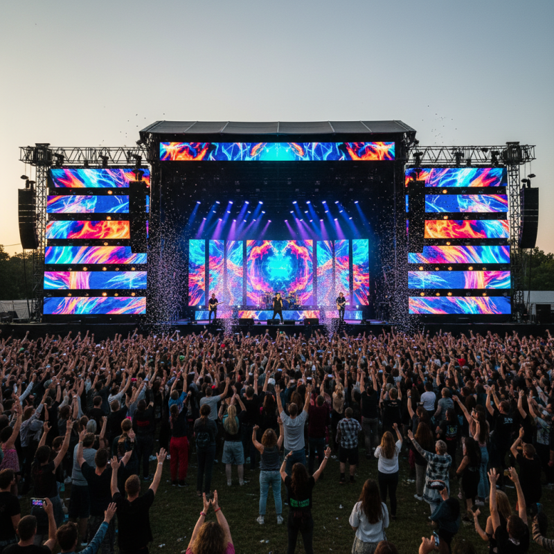 Why Choose Rental LED Screens for Concerts Benefits Explained