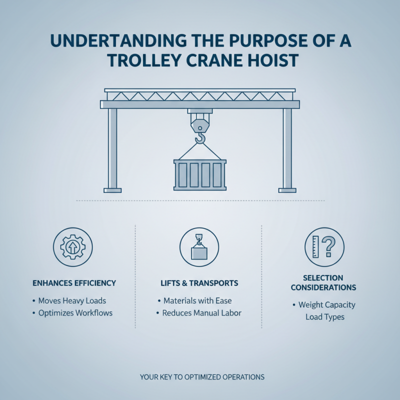 10 Essential Tips for Choosing the Right Trolley Crane Hoist for Your Needs?