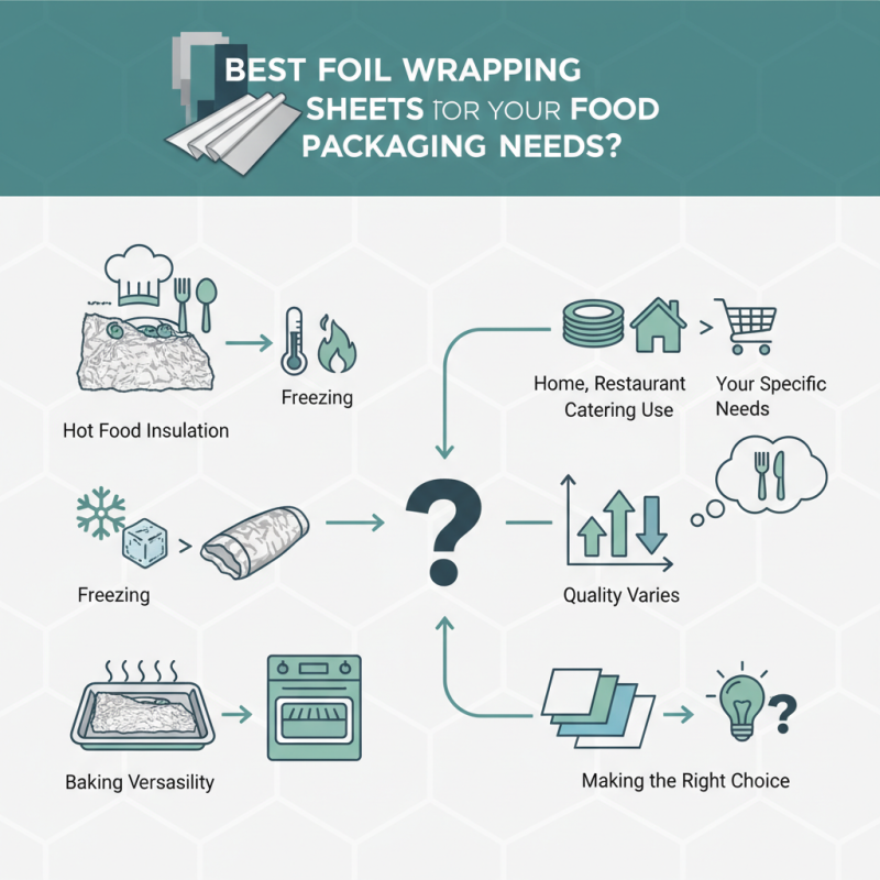 Best Foil Wrapping Sheets for Your Food Packaging Needs?