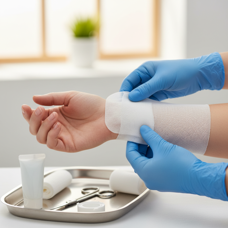 How to Prevent Wounds from Sticking to Cotton Bandages?