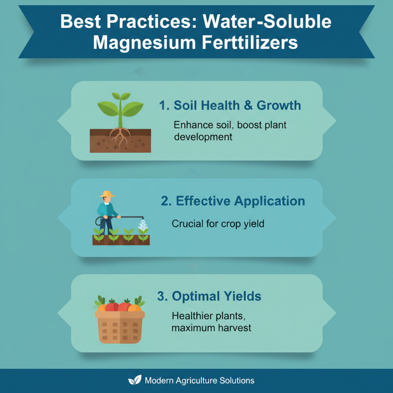 China Top Water Soluble Magnesium Fertilizer for Global Buyers?