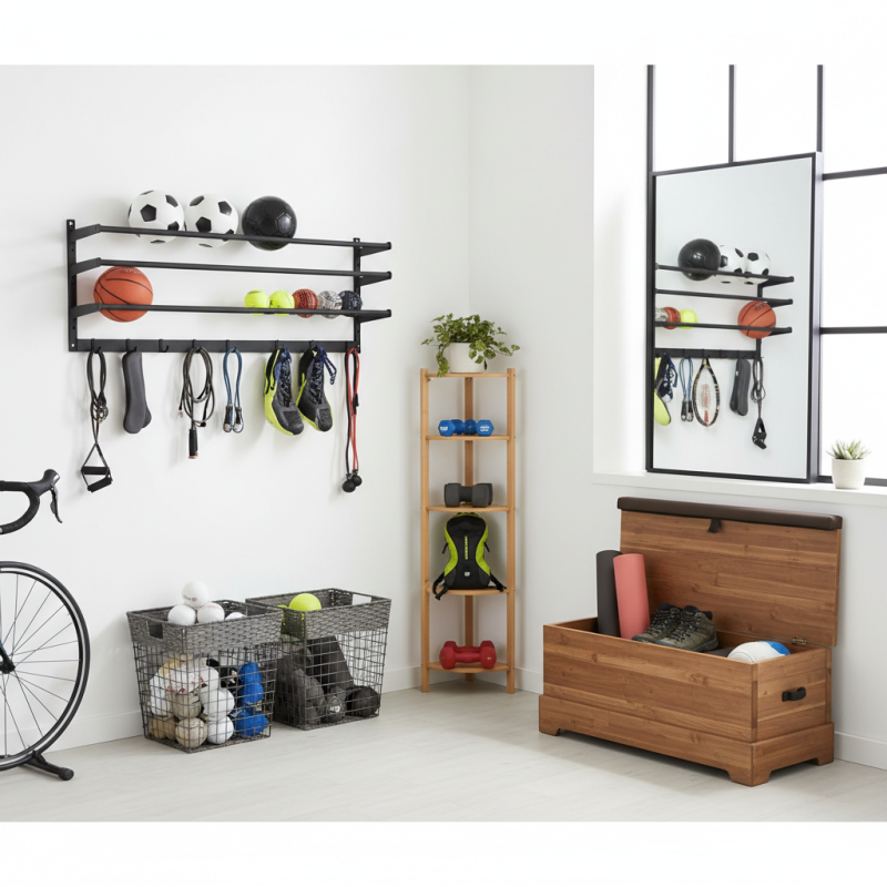 Creative Sports Equipment Storage Solutions for Small Spaces?