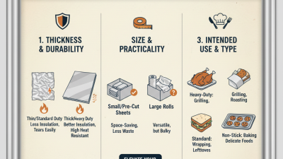 How to Choose the Best Aluminum Foil Sheets for Your Needs?