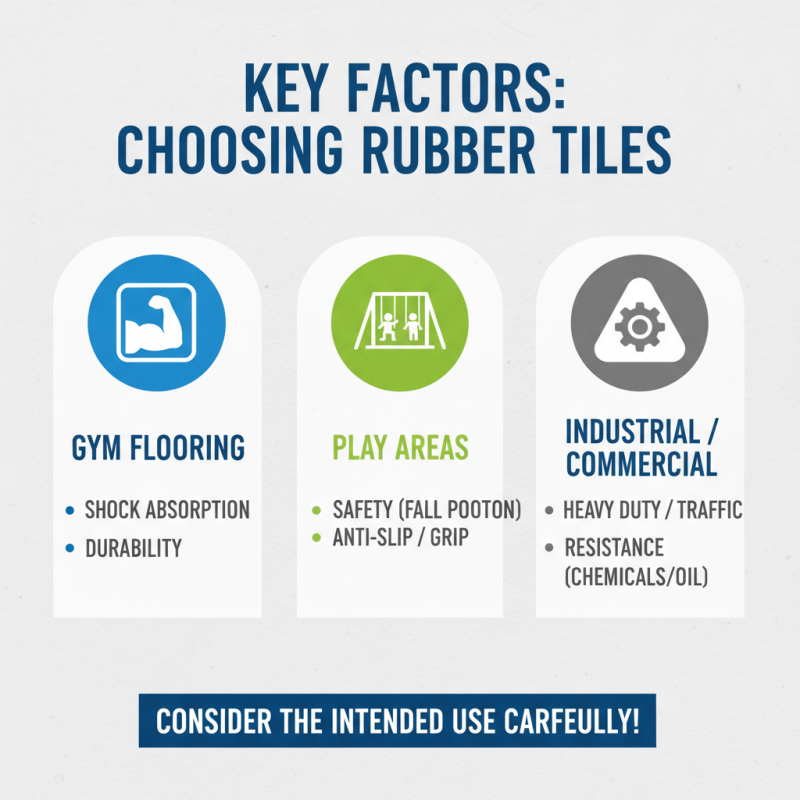 How to Choose the Best Rubber Tiles for Your Project?